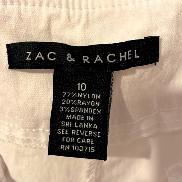 Zac & Rachel White Pants - Picture 3 of 3
